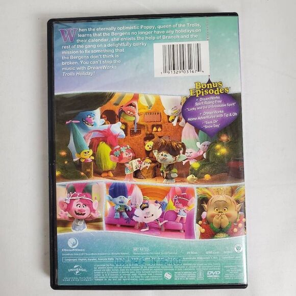 Trolls Holiday DVD DreamWorks Animated Musical Christmas Special - Picture 3 of 3